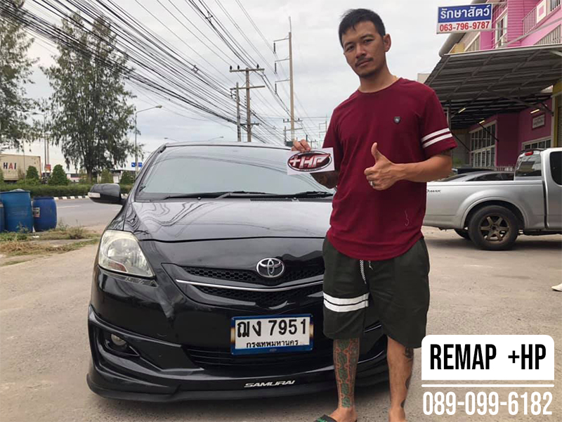 Remap Toyota Vios by +HP